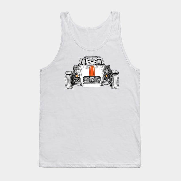 Caterham Car Racing Tank Top by dizzycat-biz